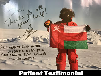 Nabil Albusdi patient experience